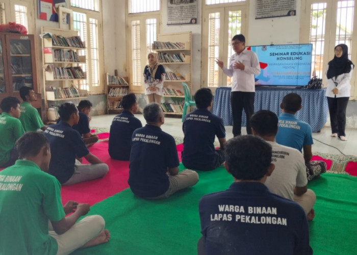 Lapas Pekalongan Berikan Edukasi Kesehatan Mental untuk Warga Binaan