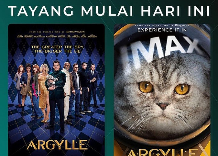 Tayang Film Baru Argylle di Bioskop Pekalongan Hari Ini 31 Januari 2024