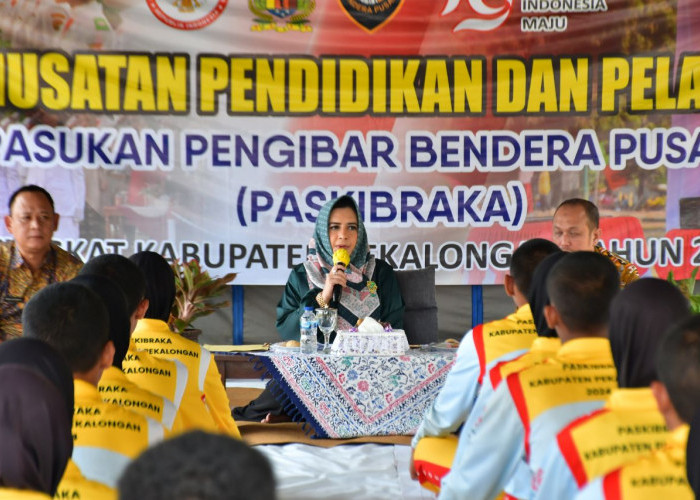 Calon Paskibraka Kabupaten Pekalongan 2024 Terima Arahan dan Motivasi dari Bupati Fadia Arafiq