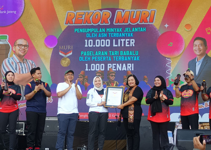 Pecahkan Rekor MURI, Pemkab  Batang Kumpulkan 10 Ribu Liter Minyak Jelantah untuk Didaur Ulang
