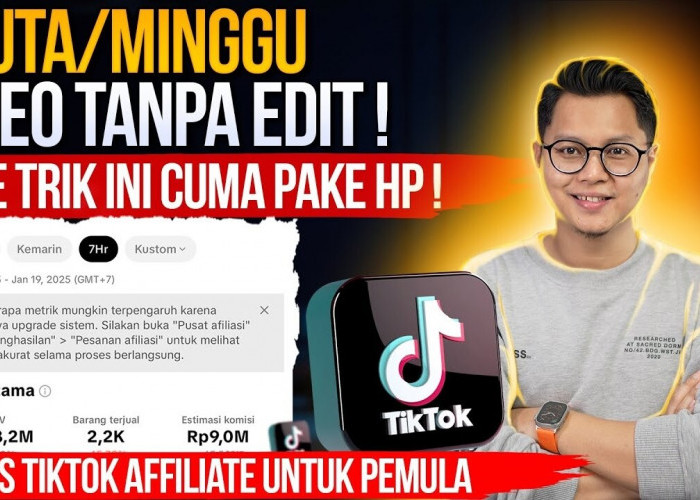 Cara Menghasilkan Uang 7 Juta per Minggu Tanpa Edit, Hanya Pakai HP? Begini Triknya!