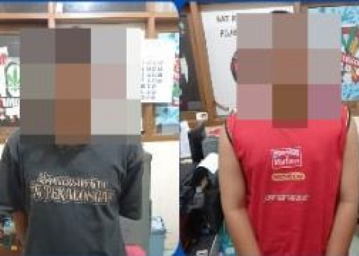 48 Butir Hexymer Diamankan di Tepi Sawah Pekalongan, Dua Orang Dibawa ke Polres Pekalongan