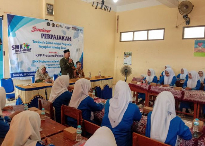 SMK Muhammadiyah Pencongan Gelar Seminar Perpajakan 