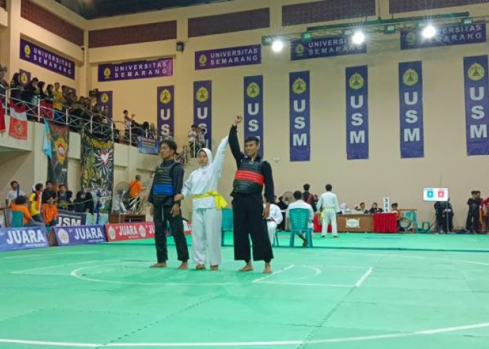 Bripda Hanif Raih Medali Perunggu di Kejuaraan Nasional Semarang Pencak Silat Open Championship 2023