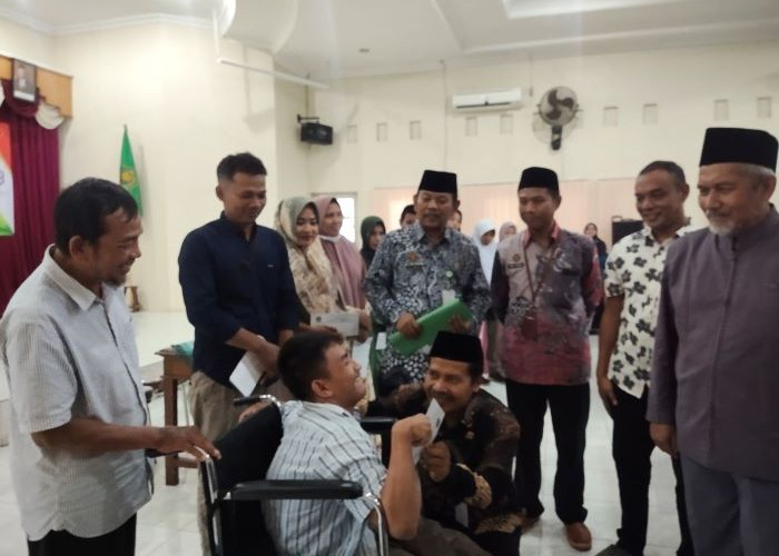 Hari Amal Bhakti ke-78,Kemenag Kabupaten Pekalongan Beri Pelatihan Kewirausahaan bagi Mualaf  dan Disabilitas