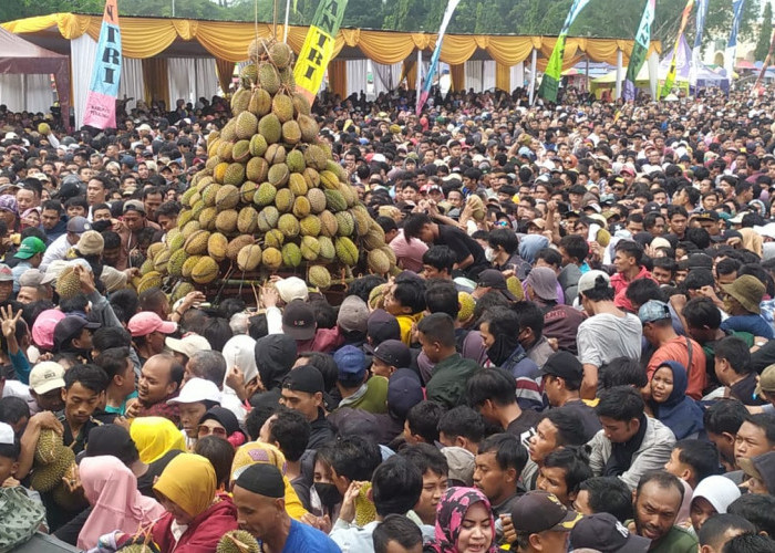 Ribuan Warga Antusias Ikuti Festival Durian Kabupaten Pekalongan