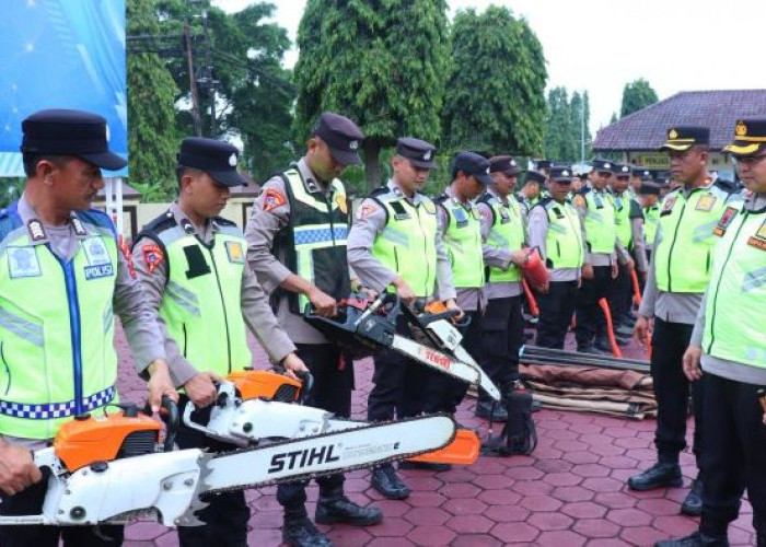Polres Pekalongan Siaga Bencana di Akhir Tahun 2025