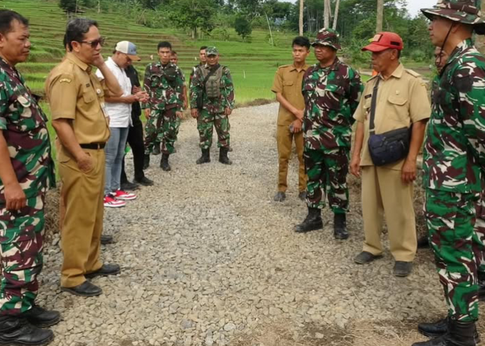 Dandim Pekalongan Lakukan Peninjauan Lokasi TMMD Reguler Ke 125 di Desa Windurojo Kabupaten Pekalongan