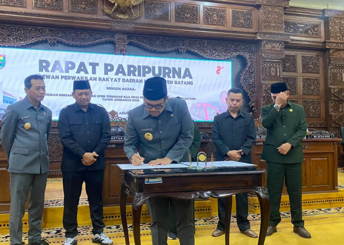 Pemkab Batang dan DPRD Sepakati Perubahan KUA-PPAS 2026, 70 Persen Anggaran untuk Infrastruktur Jalan