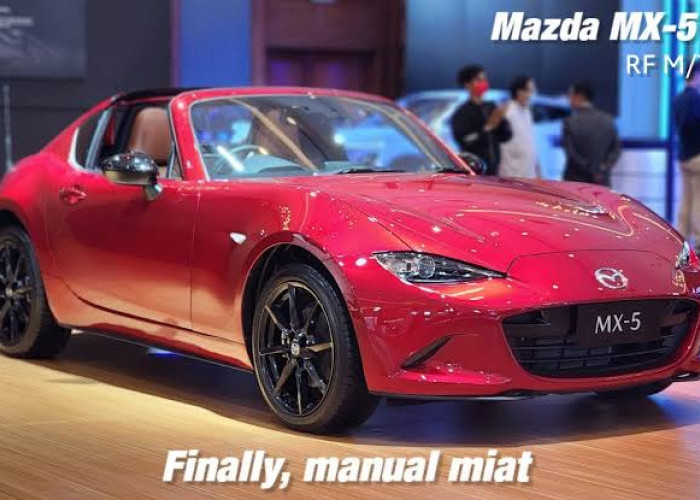 Tidak Harus Boros, Mazda MX-5 RF 2023 Sport Car Kencang dan Irit, Cocok untuk Dibawa Ke Kampus!