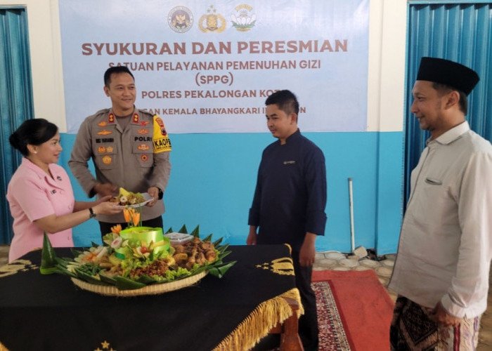 Polres Pekalongan Kota Resmikan SPPG di Aspol Kraton, SPPG Kedua di Bawah Naungan Yayasan Kemala Bhayangkari