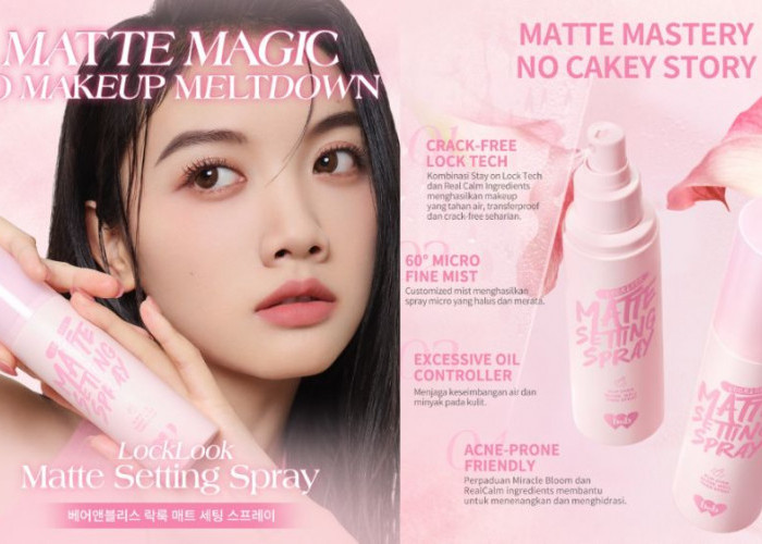 Review BNB Barenbliss LockLook Matte Setting Spray, Tahan Air dan Keringat Mengunci Makeup Selama 16 Jam!