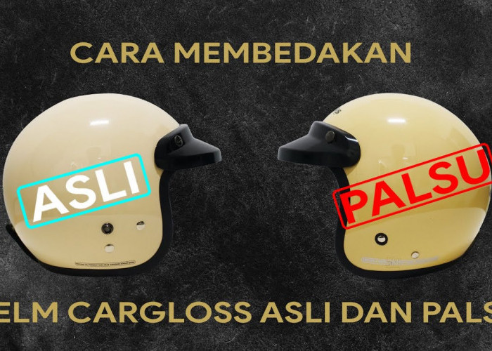 Jangan Sampai Tertipu! Inilah 3 Ciri Helm Bogo Cargloss yang Asli, Dijamin Nyaman Dipakai