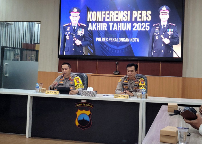 Polres Pekalongan Kota Paparkan Kinerja 2025: Angka Kriminalitas Turun, Tingkat Penyelesaian Perkara 83 Persen