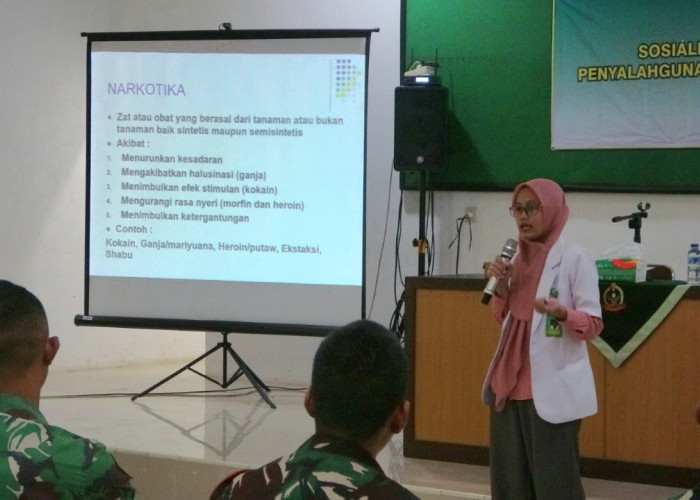 Kodim Pekalongan Tegaskan Integritas Prajurit Lewat Sosialisasi P4GN dan Tes Urine, Seluruhnya Negatif