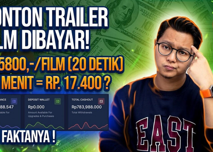 TERBUKTI MEMBAYAR! Nonton Trailer Film 20 Detik Dibayar Rp5.800 per Video, Begini Caranya