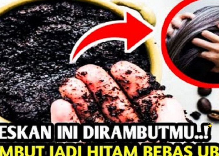 Racikan DIY Penghilang Uban Alami, Gunakan 1 Bahan Ini Bikin Rambut Hitam Permanen dan Awet Muda