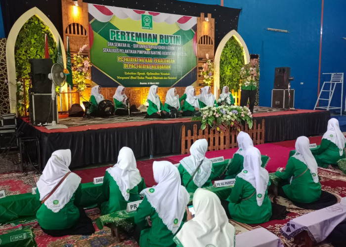 Bisri Hadiri Pertemuan Rutin dan Pelantikan Pimpinan Fatayat NU Paweden