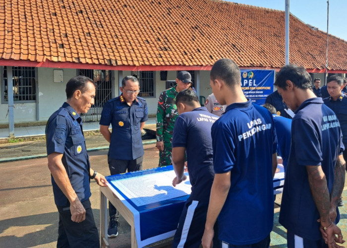 Lapas Pekalongan Gelar Apel Zero Halinar, Teguh Suroso: Tak Ada Toleransi bagi Pelanggar!