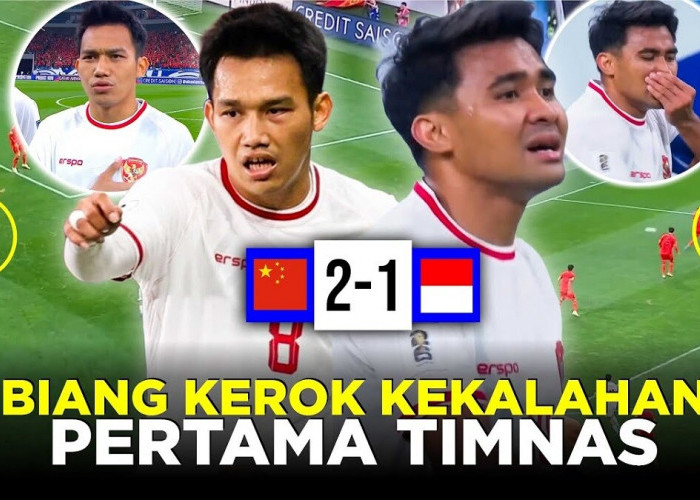 Biang Kerok Kekalahan Pertama Timnas Indonesia Meski Unggul Segalanya Dari China, Ternyata....