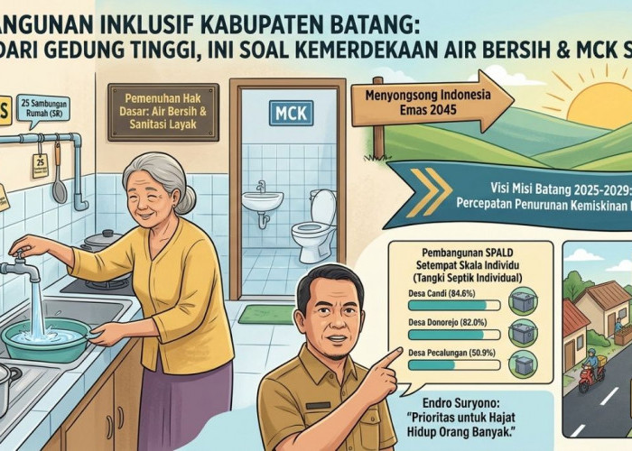 Pemkab Batang Genjot Infrastruktur Sanitasi dan Air Bersih