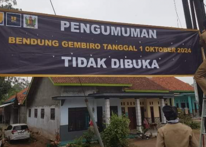 Bendungan Pintu Gembiro Fix Tidak Dibuka, Air Masih Dimanfaatkan Ratusan Hektar Area Pertanian