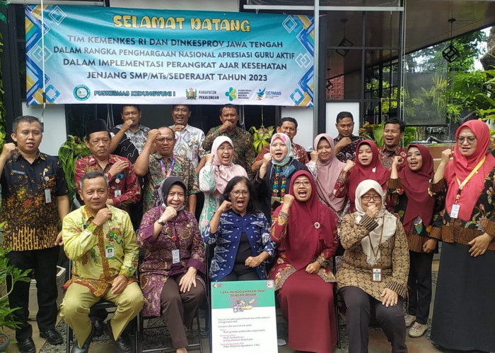 Kemenkes RI Apresiasi Guru MTsN 1 Pekalongan karena Ciptakan Inovasi Dalam Mengajar