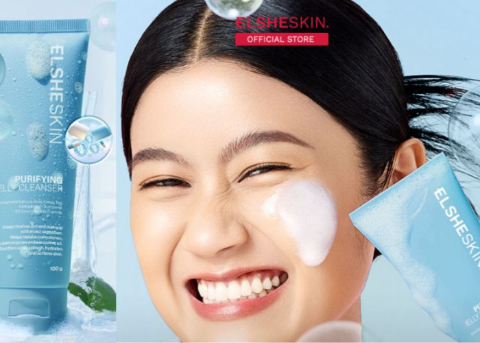 Review ElsheSkin Purifying Jelly Cleanser, Sabun Muka untuk Kulit Berminyak dan Berjerawat 