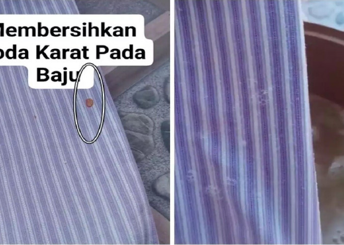 Trik Ampuh Hilangkan Noda Karat di Baju dengan 3 Bahan Dapur, Auto Bersih Tanpa Merusak Kain