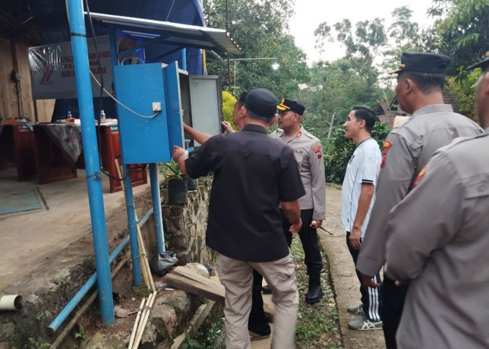 Pompa Air Rusak di Curugsewu Kendal Segera Diperbaiki, Warga Apresiasi Kepedulian Polres!