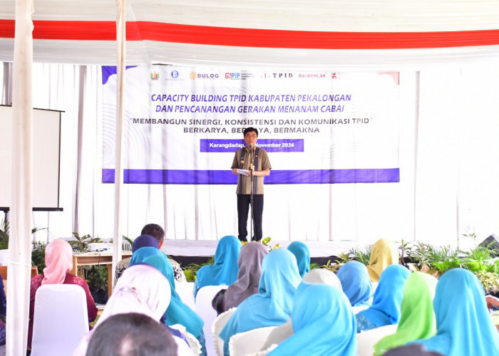 Pemkab Pekalongan Gelar Capacity Building TPID & Pencanangan Gerakan Menanam Cabai untuk Pengendalian Inflasi