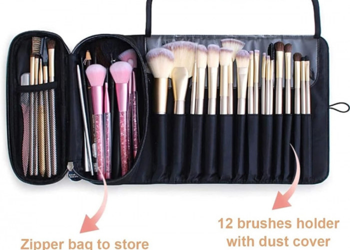 4 Tips Aman Menyimpan Kuas Makeup Ketika Dibawa Liburan Agar Tidak Mudah Rusak, Rapi, dan Bersih!