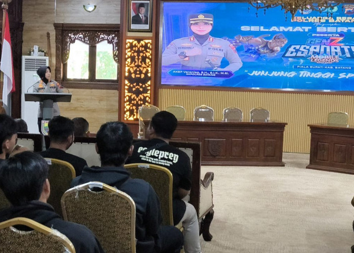 Puluhan Tim E-Sports Bertanding di Piala Bupati Batang, Kapolres: Karakter Lebih Penting dari Prestasi