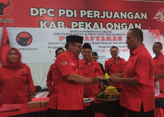 PDI Perjuangan Kabupaten Pekalongan Buka Pendaftaran Bakal Calon Bupati dan Wakil Bupati