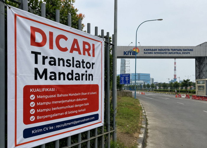 Marak Investor Tiongkok, Disnaker Batang Sebut Peluang Kerja Translator Mandarin Bergaji 2 Digit Terbuka Lebar