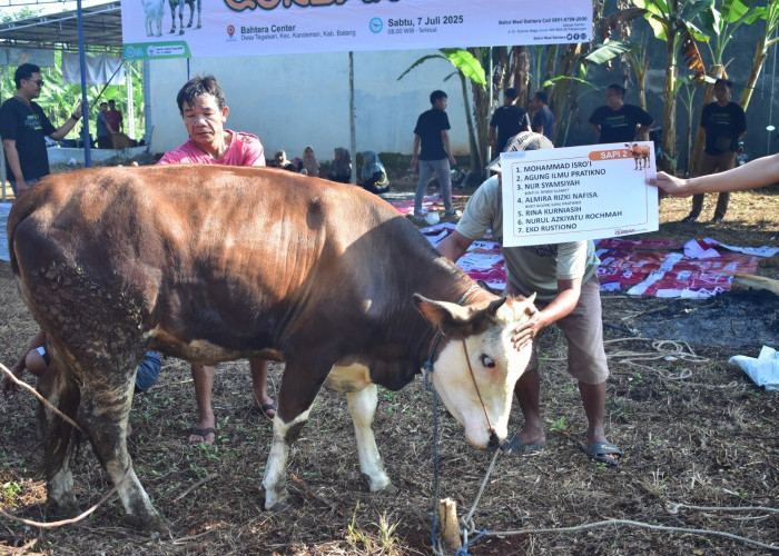 Tabur Qurban Bahtera, Permudah Ibadah dan Pastikan Distribusi Tepat Sasaran