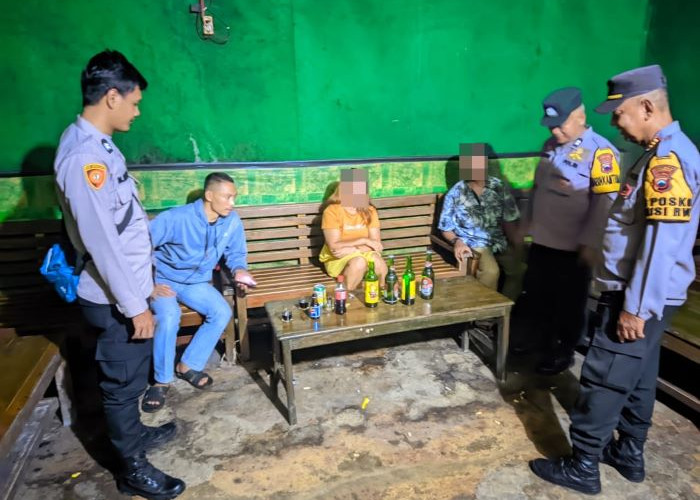 Polsek Karanganyar Razia Miras di Eks Lokalisasi Kebon Suwung, Hiburan Malam Masih Jalan di Bulan Ramadhan