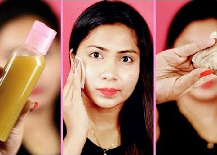 DIY Toner Cuka Apel Pengelupas Flek Hitam dalam 1 Malam, Begini Cara Buatnya Agar Wajah Glowing Merata