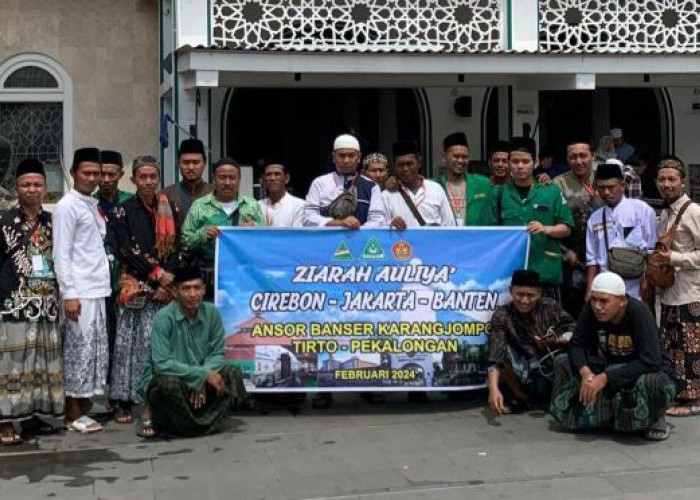 GP Ansor Karangjompo Pekalongan Gelar Ziarah ke Cirebon, Jakarta dan Banten