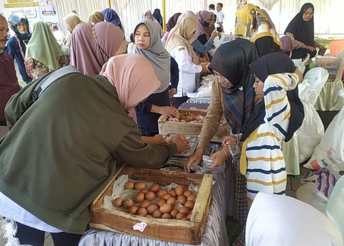 TPID Kabupaten Pekalongan Gelar Bazar Pangan Murah di Bojong, Antisipasi Kenaikan Harga Kebutuhan Pokok