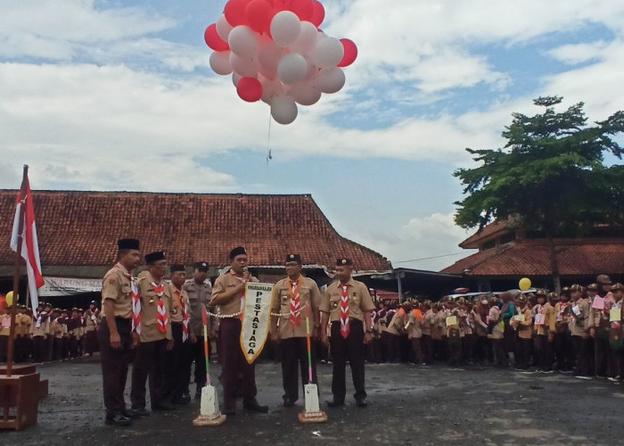 768 Anak Pramuka Ikuti Pesta Siaga Tingkat Kwarran Kecamatan Kajen