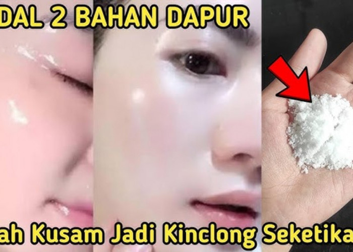 Tanpa Ribet! Inilah Tips Ampuh Agar Wajah Putih dan Cerah Secara Alami dengan Bahan di Dapur