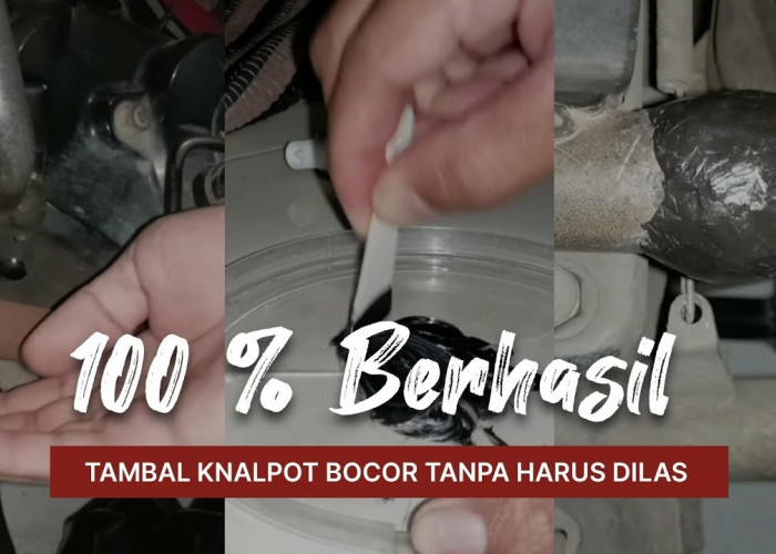 Gak Perlu Dilas, Trik Ampuh Memperbaiki Sendiri Knalpot Bocor Tanpa Harus ke Bengkel, Mudah dan Simpel!