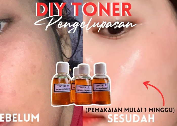 Banyak Dicari! 3 Cara Meracik Toner Sendiri Pakai Bahan Alami, Bikin Kulit Glowing Segar dan Awet Muda