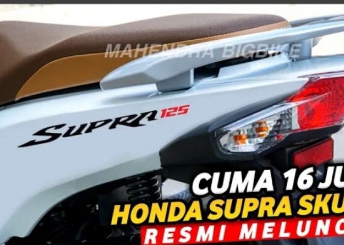 New Honda Supra 125 Matic 2023 Siap Meluncur Gantikan Honda BeAT, Harganya Bakal Murah Rp16 Jutaan
