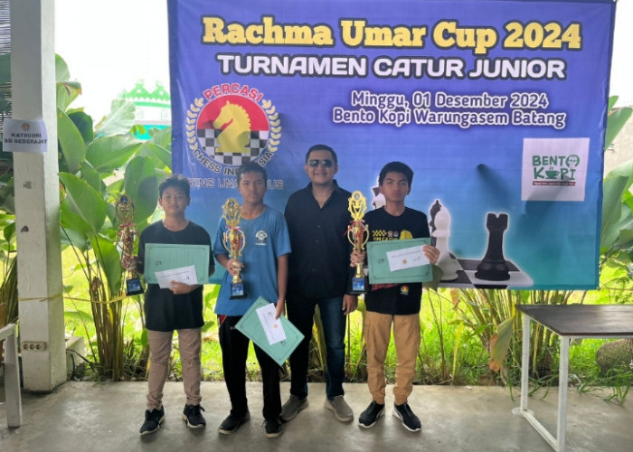 Cari Talenta Muda, Rachma Umar Cup 2024 Jadi Ajang Turnamen Catur Junior di Pekalongan