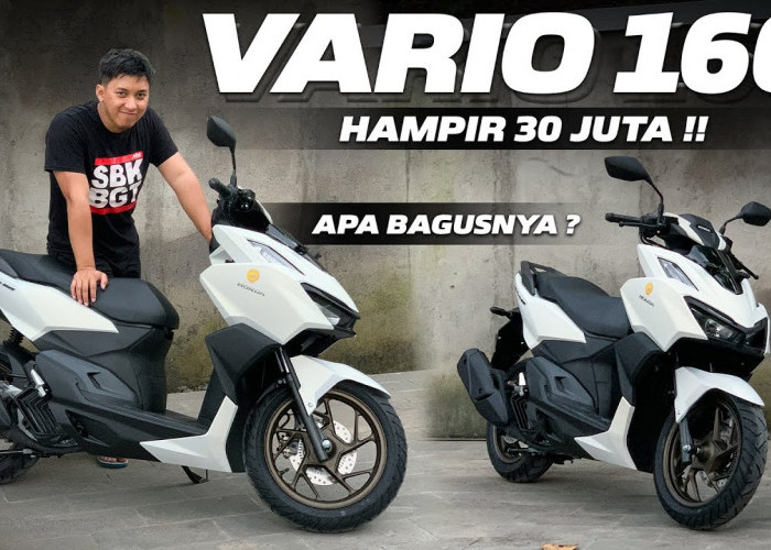 Inilah 5 Kelebihan Motor Honda Vario 160, Dijamin Tampil Keren dan Performa Garang