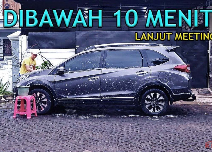 Trik Ampuh Mencuci Mobil Secara Kilat di Musim Hujan, Hasil Bersih Maksimal!