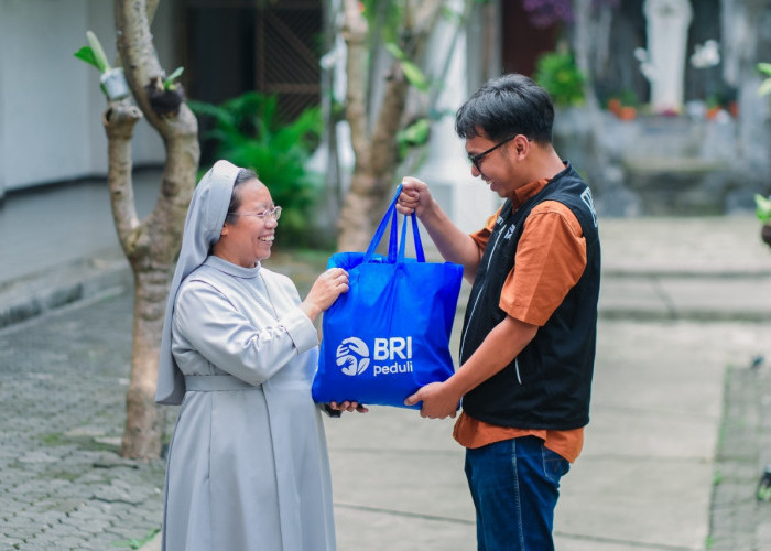 Maknai Paskah 2026, BRI Peduli Tebarkan Kasih dan Kepedulian melalui Penyaluran 10.050 Paket Sembako bagi Umat