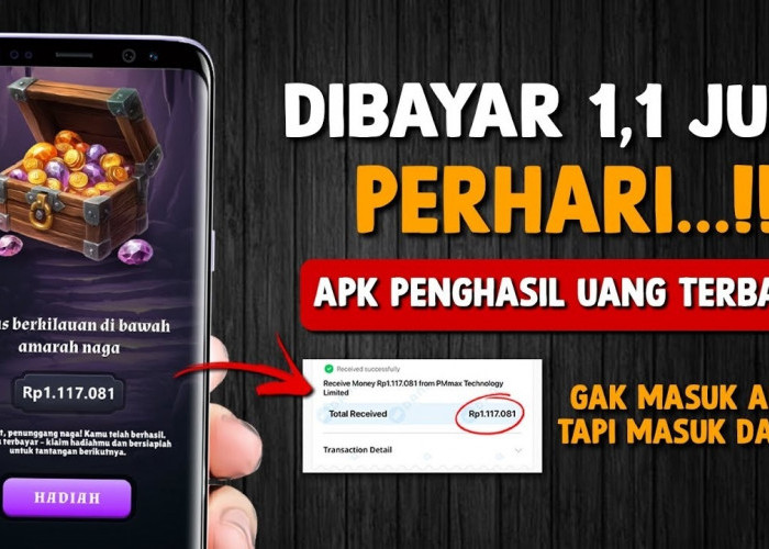 Dibayar 1,1 Juta Per Hari! Modal Rebahan Bisa Dapat Saldo DANA Gratis dengan Aplikasi Penghasil Uang 2025